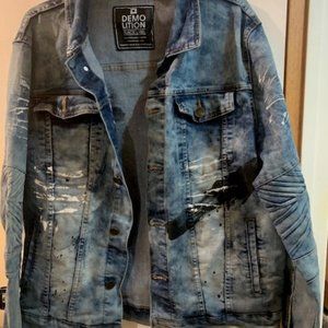 Demolition Black lable Jean Jacket